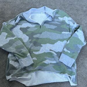 Aerie flowy 1/4 zip sweatshirt